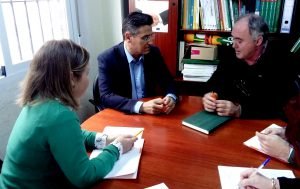 Luis Salvador en su visita a COAG