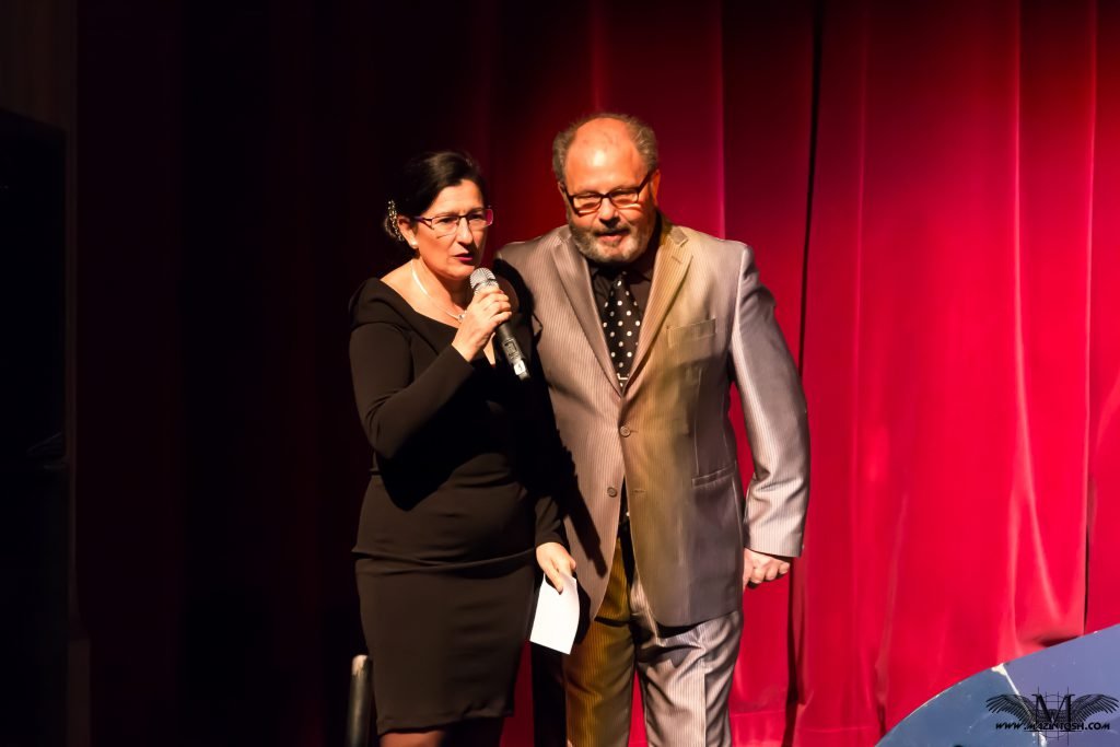 Presidenta de la Asociación ilusión Pilar Puente y Antonio de la Fuente, director.