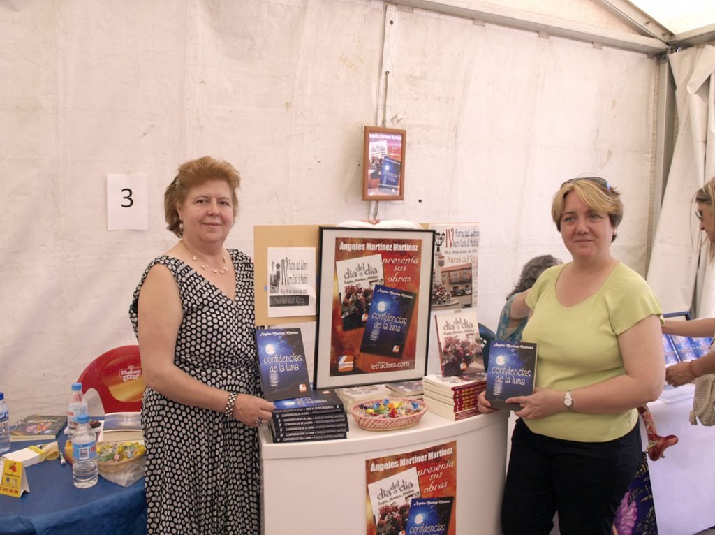 Con Ánegeles Martínez