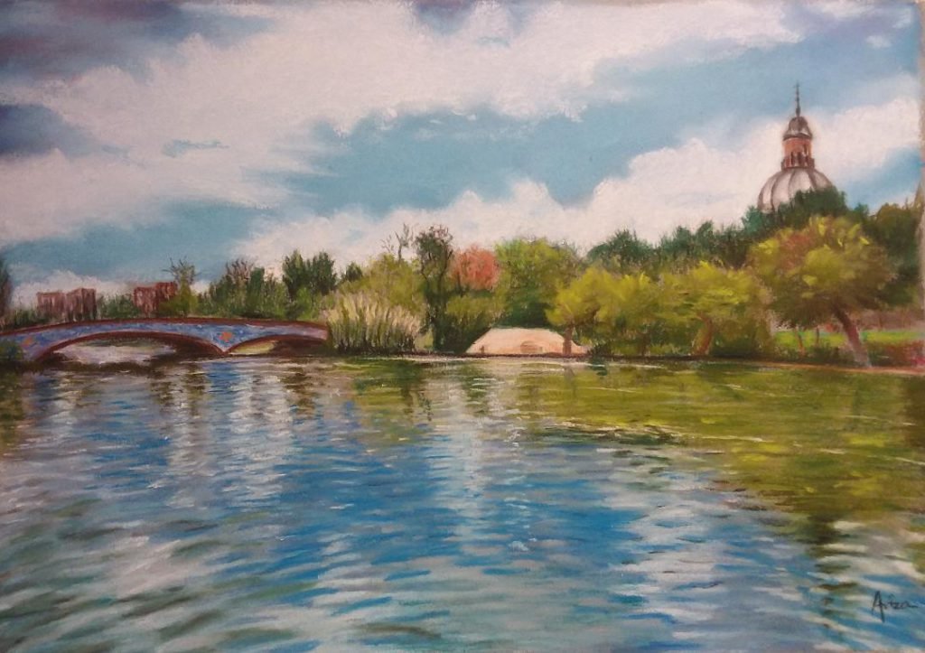 TALAVERA. pastel 47 X 58