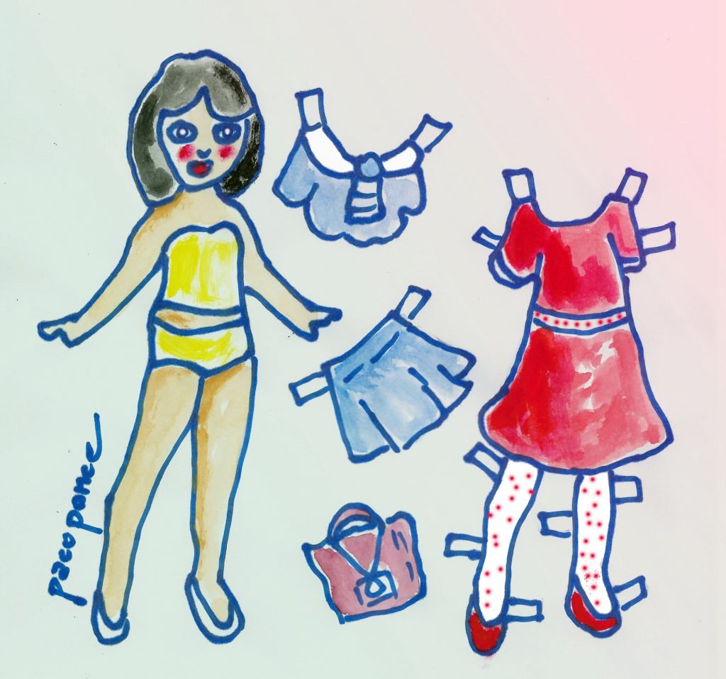 Ilustración recortables